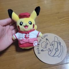 포켓몬 카페 피카츄 봉제 인형