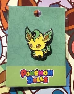 ポケモンドールズ リーフィア ピンズ POKÉMON DOLLSのサムネイル