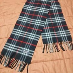 BURBERRY＊バーバリー ラムウールマフラー☆のサムネイル