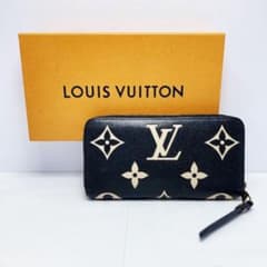 4698◯ LOUIS VUITTON バイカラー アンプラント 長財布 黒 - メルカリ