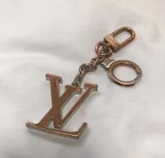 ルイヴィトン ポルトクレ LVインレイ ロゴ キーホルダー キーリング チャームのサムネイル