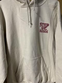 STEP UP RECORDS パーカー ホワイトのサムネイル