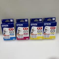 新品 期限切れ EPSON インクカートリッジ 純正 69 4本セット - メルカリ