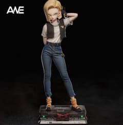ドラゴンボール 人造人間18号 ガレージキット フィギュア 塗装完成品