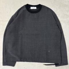 CULLNI 24AW ウールチェック プルオーバー - メルカリ
