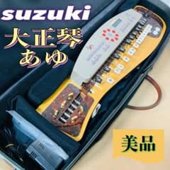 スズキ　SUZUKI 電子大正琴　TES-151 あゆ　伴奏機能付き 美品 suzuki エレキ大正琴 あゆ TES-151 ケース付き - メルカリ