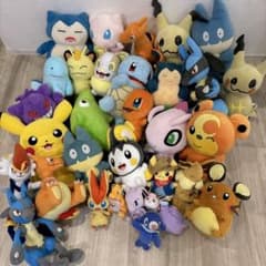 ポケモン ぬいぐるみ セット まとめ売り 化石博物館 ピカチュウ 32個