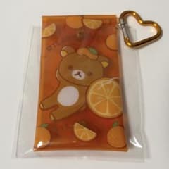 サンエックス カラビナ付きクリアポーチ リラックマ ダイソー DAISOのサムネイル