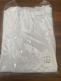 白衣　パンツ　新品未使用　Mサイズのサムネイル