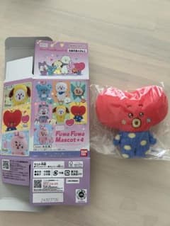 BT21 Fuwa Fuwa Mascot 4 ふわふわマスコット　Tataのサムネイル