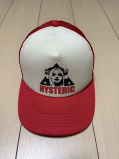 あ*と様 HYSTERIC GLAMOR ベースボールキャップ レッド メッシュのサムネイル