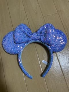東京ディズニーリゾート ミニー カチューシャ ブルー スパンコールのサムネイル