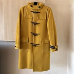 美品】BEAUTY&YOUTH ダッフルコート イエロー M - メルカリ