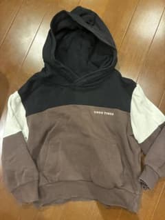 H&M パーカー ブラック ブラウン 92cmのサムネイル