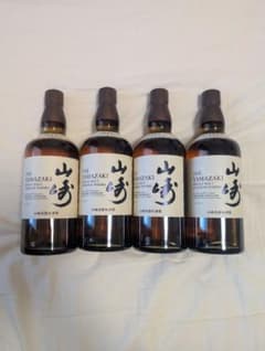山崎ウイスキー 700ml 4本セットのサムネイル