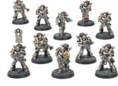 ホルス・へレシー MKII Tactical Squad 10体＋ベテラン装備 - メルカリ