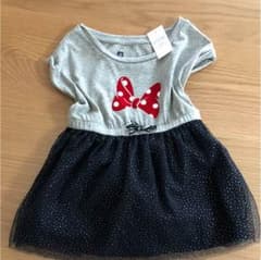 新品☆ ベビーgap ミニーワンピース！のサムネイル
