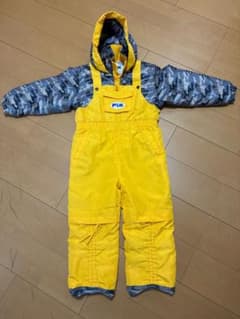 子ども用 スキーウェア つなぎ 迷彩柄のサムネイル