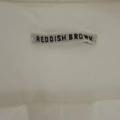 REDDISH BROWN コットン長袖シャツ ホワイト 日本製のサムネイル