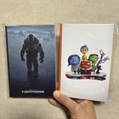 ピクサー　ハッピーくじ　I賞　ポストカードブック　２種のサムネイル