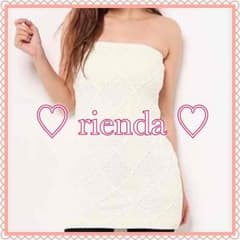 【rienda】\ベアニットワンピース/のサムネイル