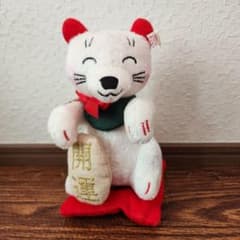 ☆人気限定品☆シュタイフ フォー トゥモロー 招き猫 Steiff