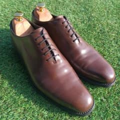 宮城興業 ホールカットシューズ美品 ✨パターンオーダー品✨宮城興業 ホールカット ビジネス 仕事