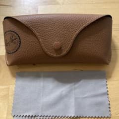 RayBan サングラスケース、メガネ拭きのみのサムネイル