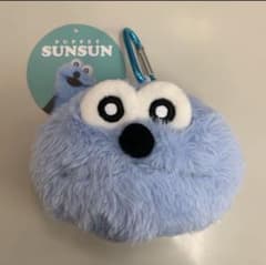 SUNSUN 水色フワフワポーチのサムネイル