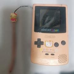 Nintendo GAME BOY COLOR ハローキティ 本体 ジャンクのサムネイル