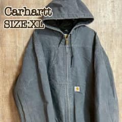 Carhartt ダック地 アクティブジャケット グレー Carhartt カーハート アクティブジャケット ダック地 ブルーグレー XL