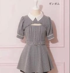 ♡pium 襟付きペプラム半袖セットアップ♡ - メルカリ