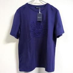 新品タグ付　アクアスキュータム クレスト刺繍Tシャツ　日本製　定価19800円 新品タグ付 アクアスキュータム クレスト刺繍Tシャツ 日本製 定価19800