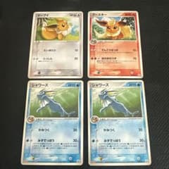 イーブイ ブースター シャワーズ Meiji プロモ 4枚セット - メルカリ