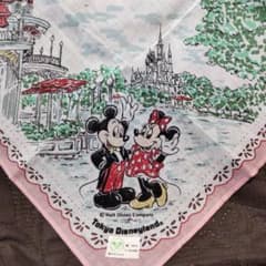 【新品未開封】ディズニーランド3周年記念 ハンカチ 新品】ディズニーランド3周年記念 ハンカチ - メルカリ