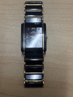 【不動】TECHNOS セラミック サファイア クォーツ 腕時計のサムネイル