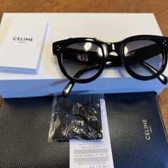 セリーヌCELINEサングラス　ブラック 岩渕さんモデル　ドゥーズィエムクラス セリーヌCELINEサングラス ブラック 岩渕さんモデル ドゥーズィエム