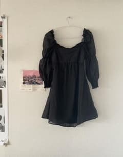 H&M シフォンミニワンピース　42のサムネイル