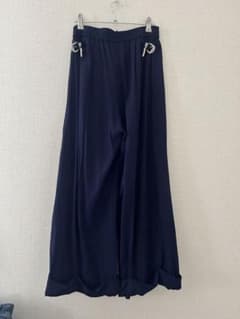 TOGA PULLA ワイドパンツ ネイビーのサムネイル