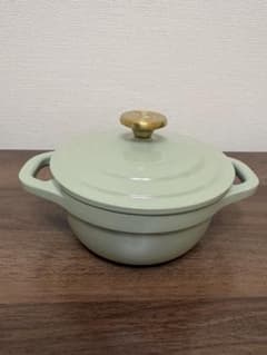 ティファール　キャストライン　エアココットミニ　セージグリーン　11cm