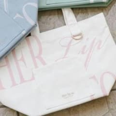 Her lip to トートバッグ 名古屋限定 ホワイト - メルカリ