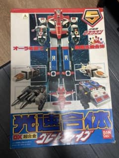 DX超合金 光戦隊マスクマン 光速合体グレートファイブ　1987年　バンダイ 1987年 DX超合金 光戦隊マスクマン 光速合体グレートファイブ バンダイ