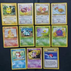 よ*し様 ポケモンカード 旧裏 + 旧英語版 + カードケース まとめ売り まとめ売り 旧裏 英語版ポケモンカード11枚セット - メルカリ