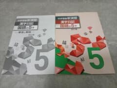 中学受験新演習 漢字日記 国語小5上下 解答と解説セット - メルカリ