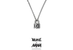 は*る様 xrage × nana 公式コラボ 南京錠 ネックレス xrage × nana 公式コラボ 南京錠 ネックレス - メルカリ