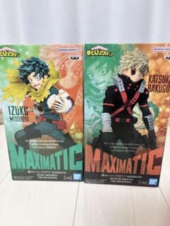 僕のヒーローアカデミア MAXIMATIC 緑谷出久　爆豪勝己 フィギュアのサムネイル