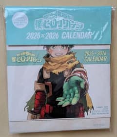 non・no付録 僕のヒーローアカデミア 2025×2026 カレンダーのサムネイル