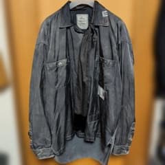 MIHARA YASUHIRO ミハラヤスヒロ マフラードッキングシャツ 46