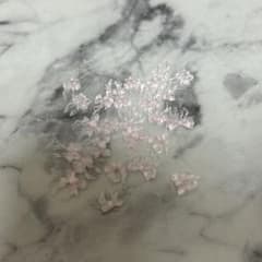 ネイルパーツ リボン ピンク