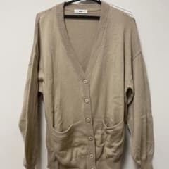 ブラウン カーディガン 制服 WEGOのサムネイル